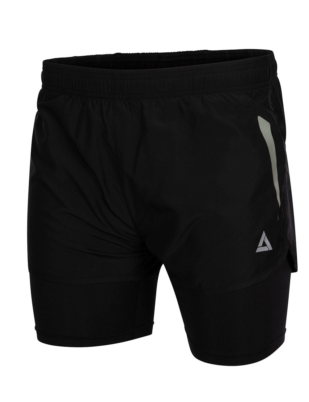 airtracks-pro-line-short-running-homme-noir-2-en-1 image 1