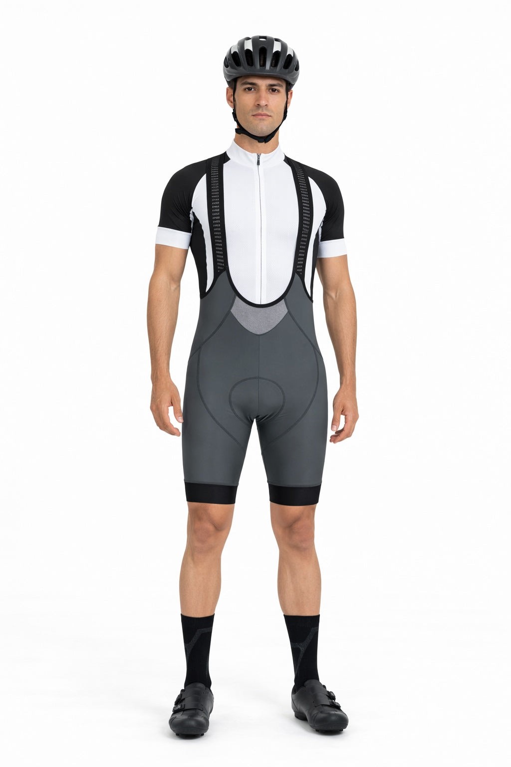 airtracks-pro-team-line-cuissard-v-lo-homme-gris-bretelles image 2