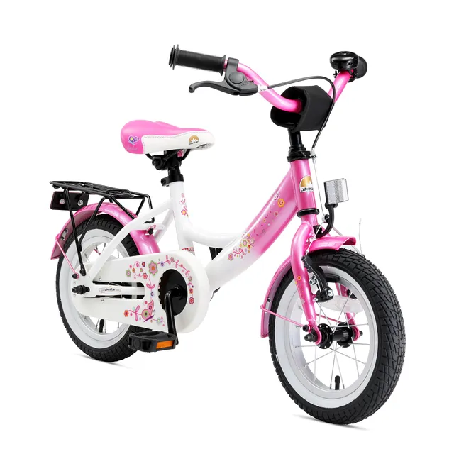bikestar-classique-12-pouces-v-lo-enfant-rose-3-4-ans image 1