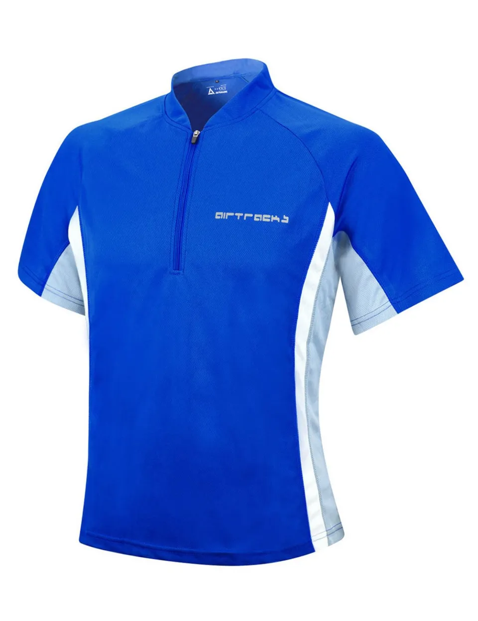 airtracks-t-shirt-course-homme-bleu-manches-courtes image 1