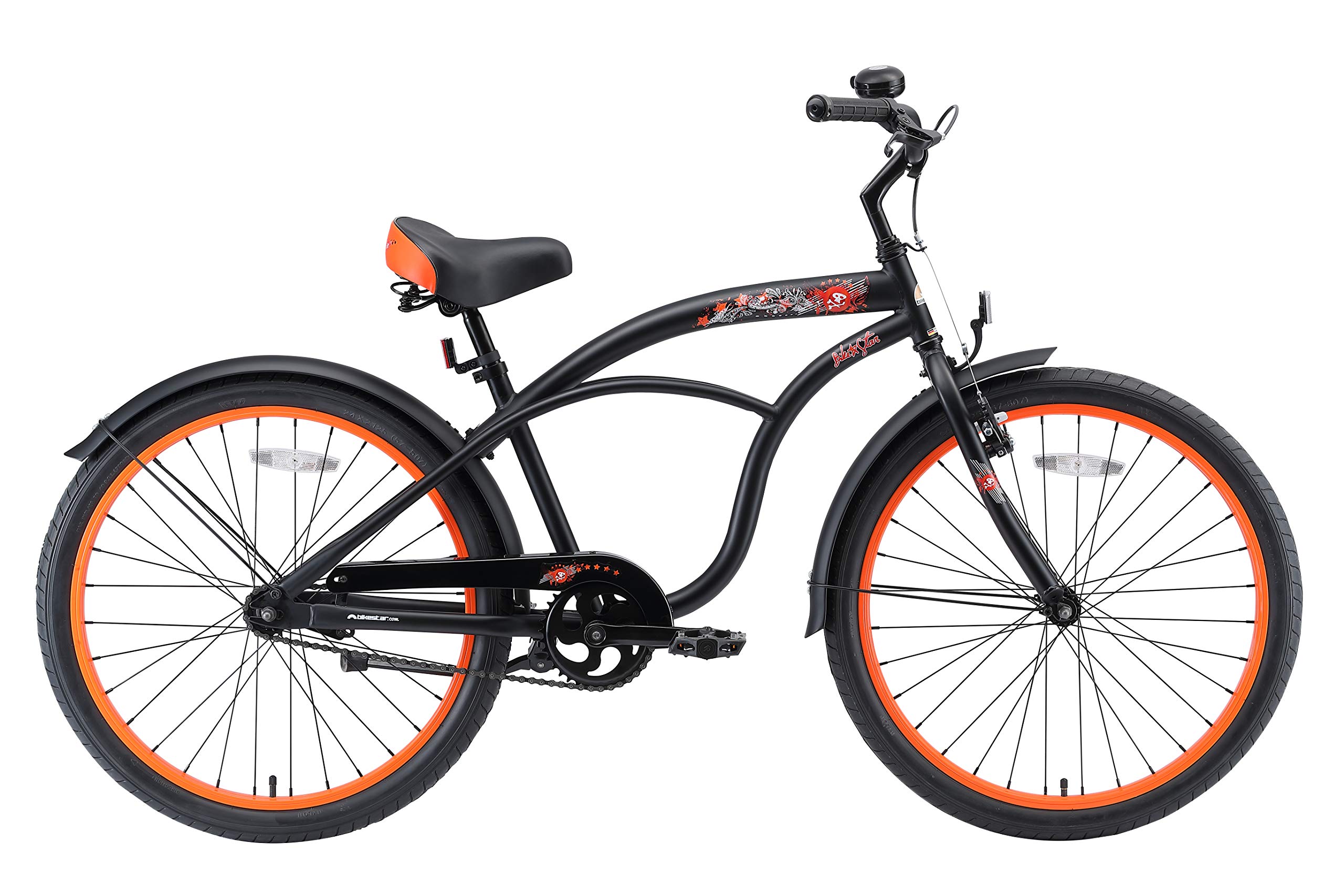 bikestar-cruiser-v-lo-enfant-24-pouces-noir-10-13-ans image 2