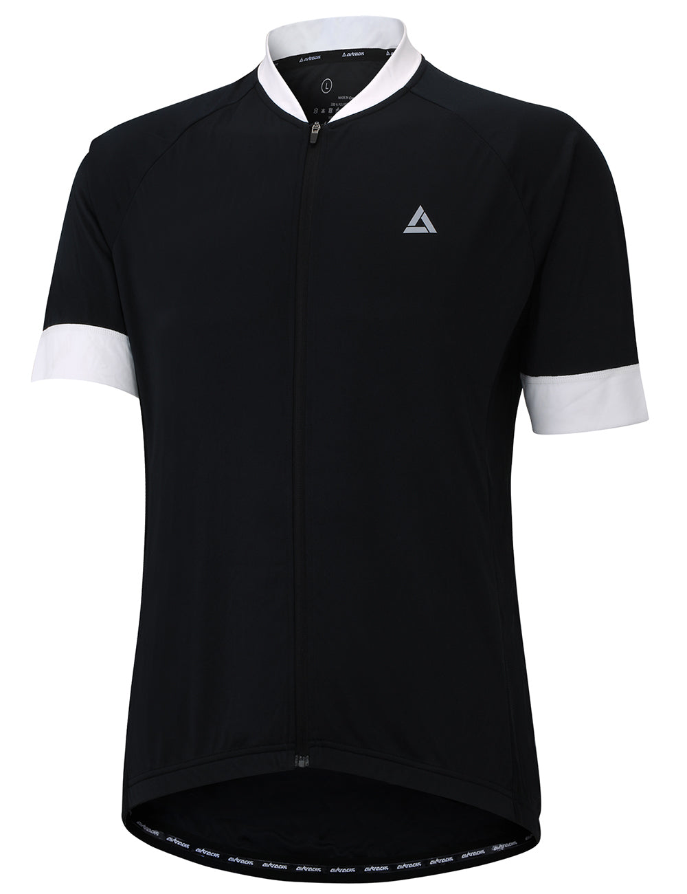 airtracks-comfort-line-maillot-v-lo-noir-blanc image 1