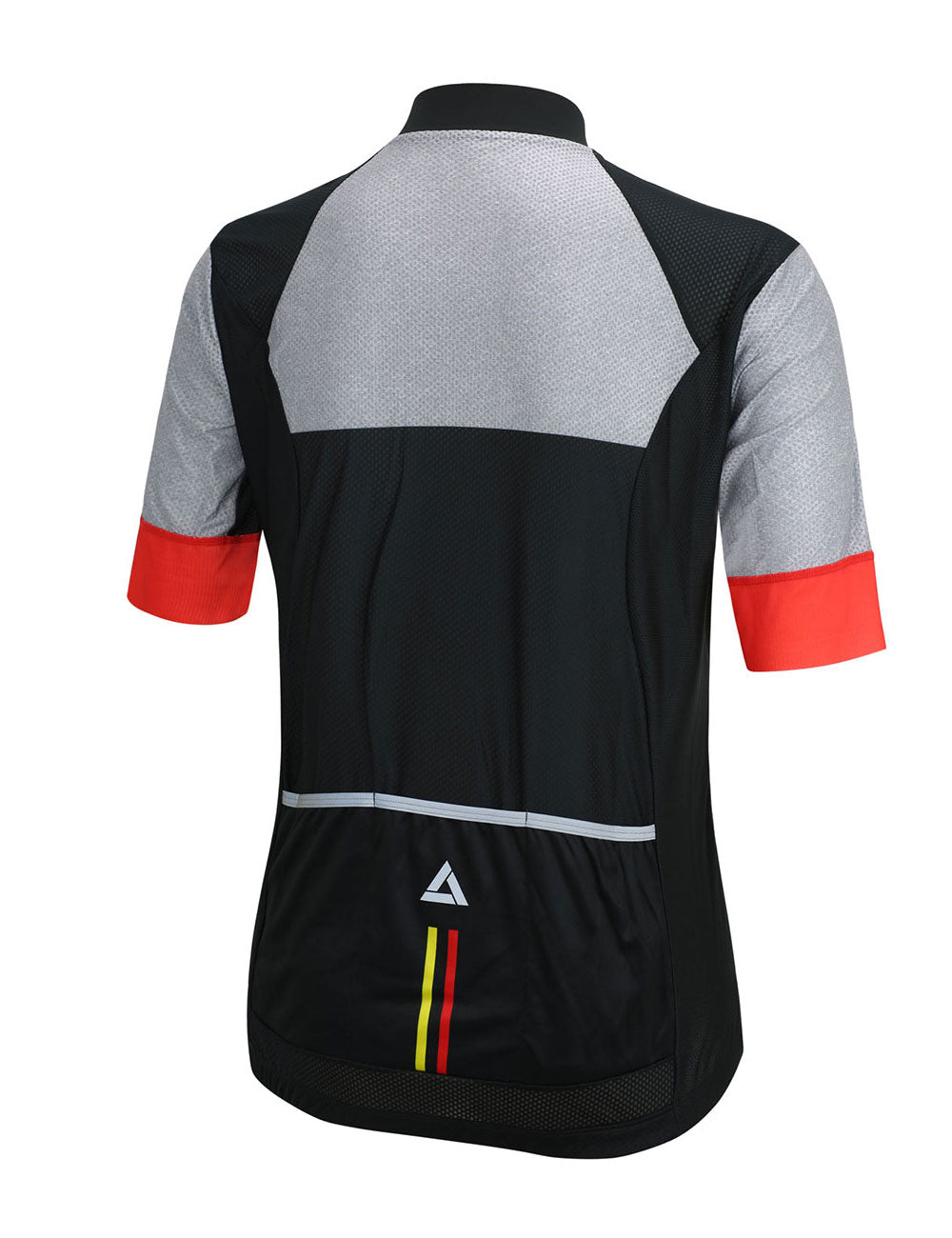 airtracks-pro-team-line-maillot-v-lo-homme-noir-gris-manches-courtes image 3