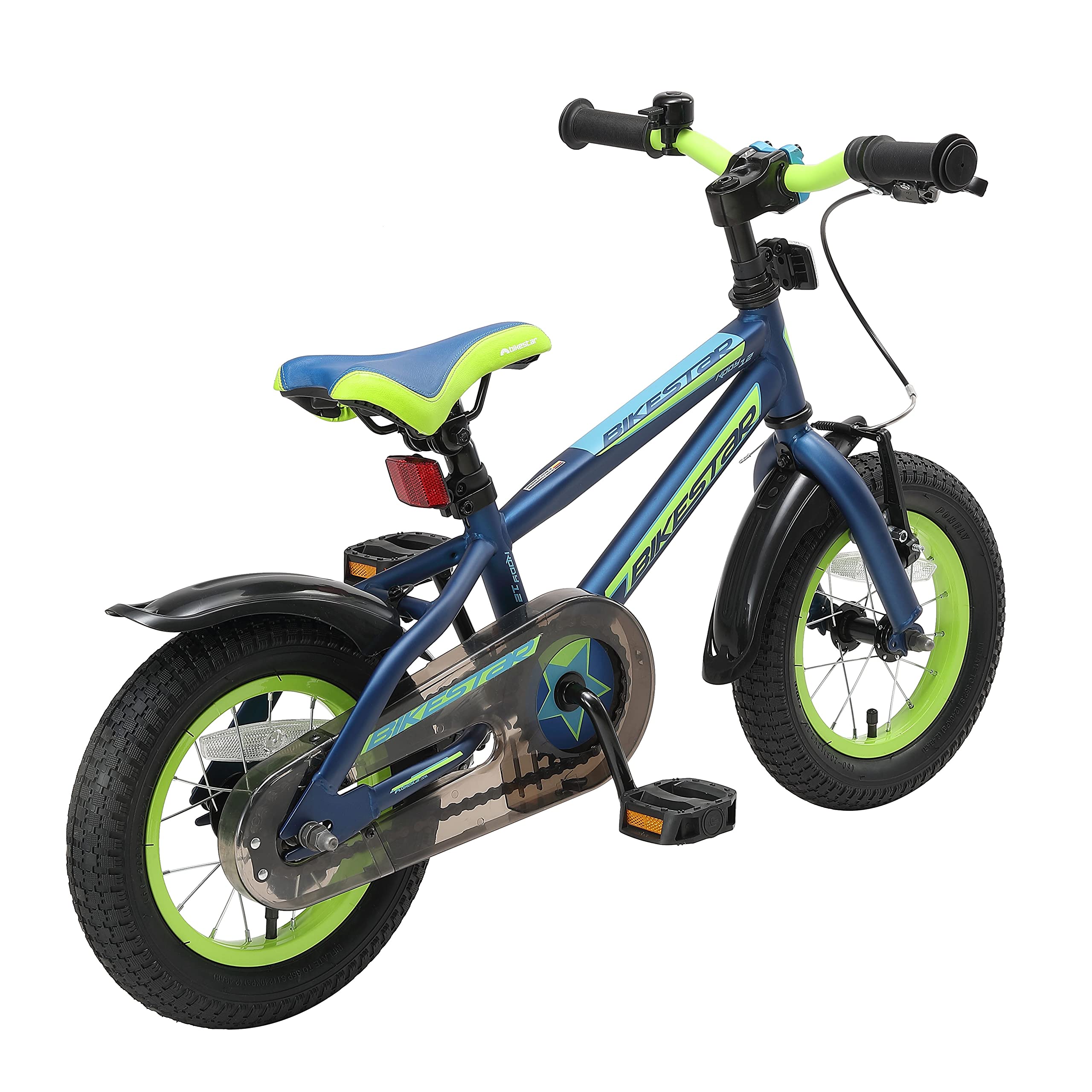 bikestar-v-lo-enfant-12-pouces-3-4-ans-bleu-vert image 3