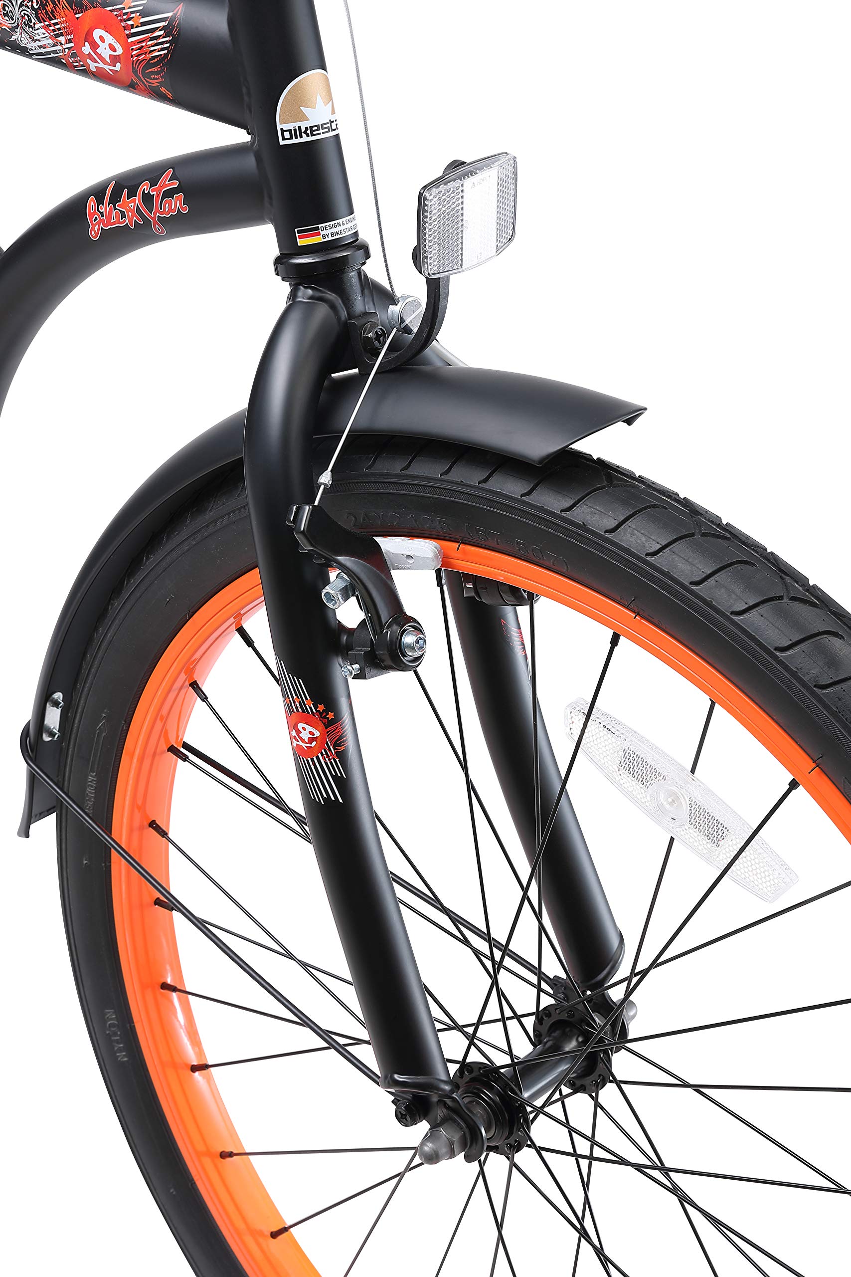 bikestar-cruiser-v-lo-enfant-24-pouces-noir-10-13-ans image 7