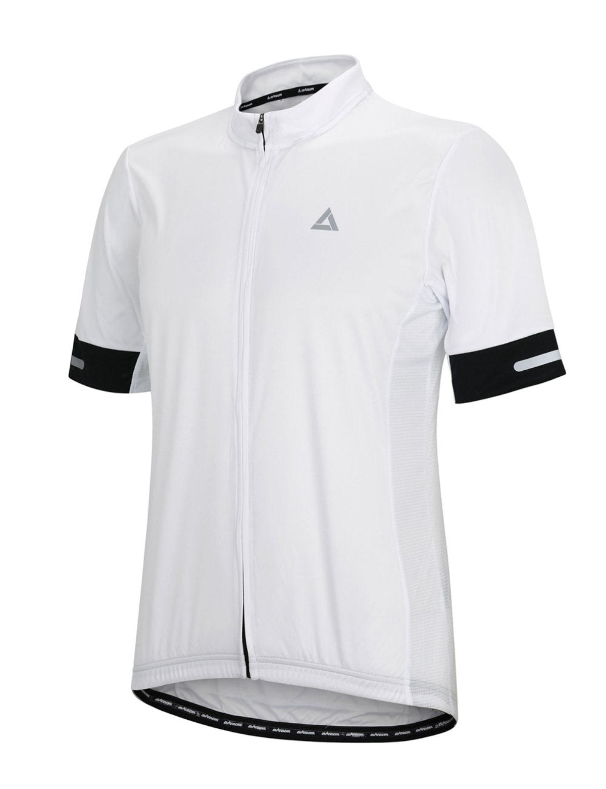 airtracks-pro-team-line-ii-maillot-v-lo-homme-blanc-manches-courtes image 2