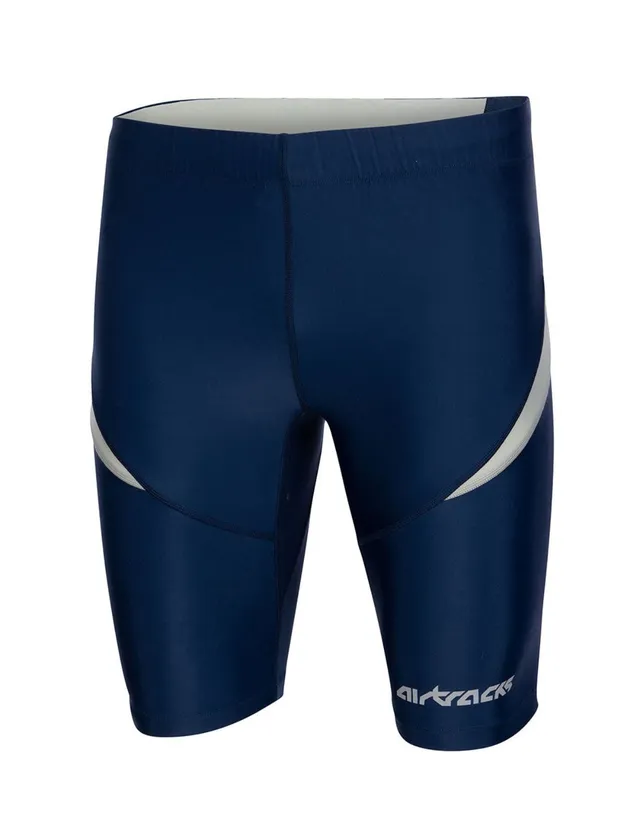 airtracks-pantalon-running-homme-court-bleu-marine-compression image 1
