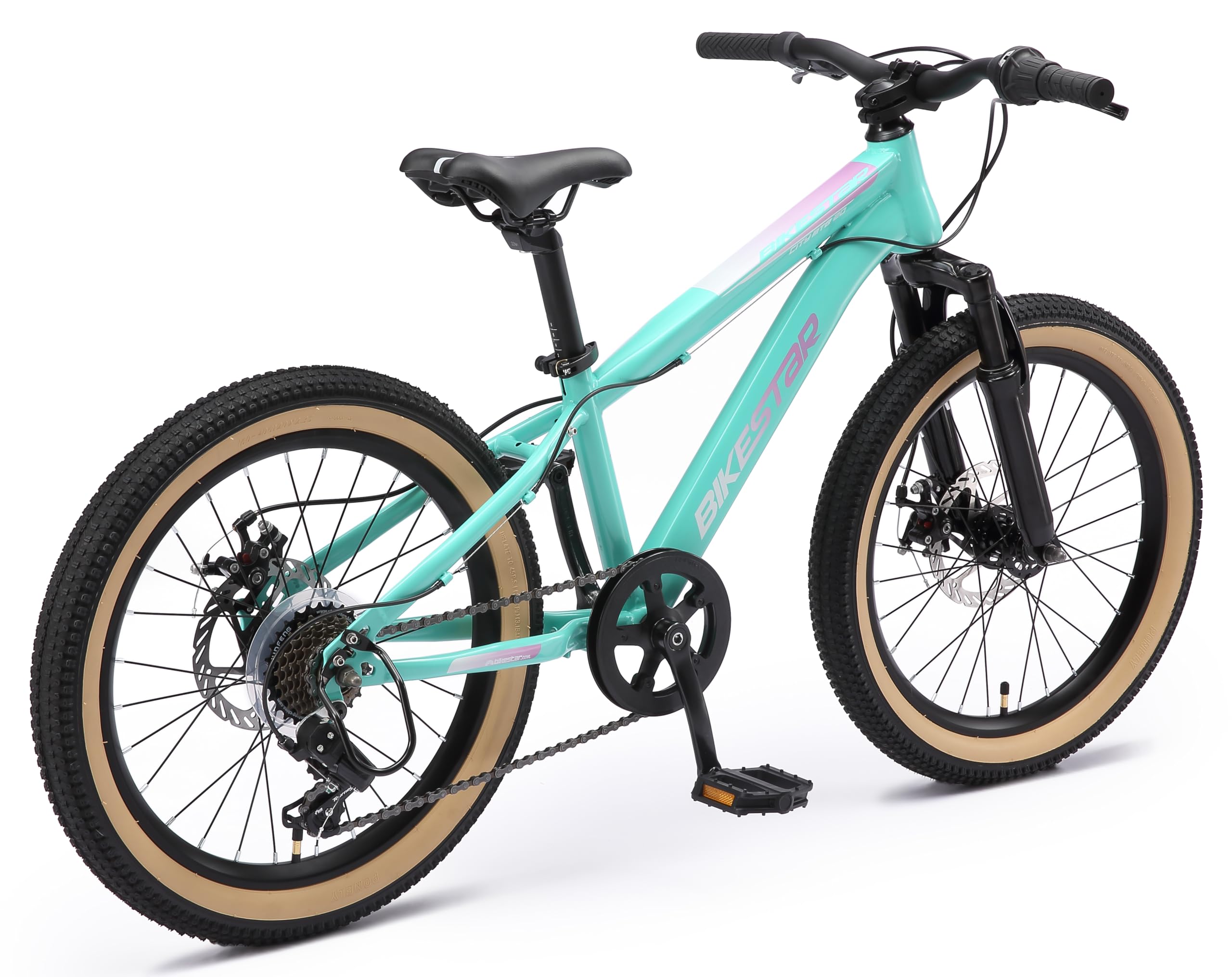 bikestar-vtt-enfant-20-pouces-menthe-7-vitesses-shimano image 4
