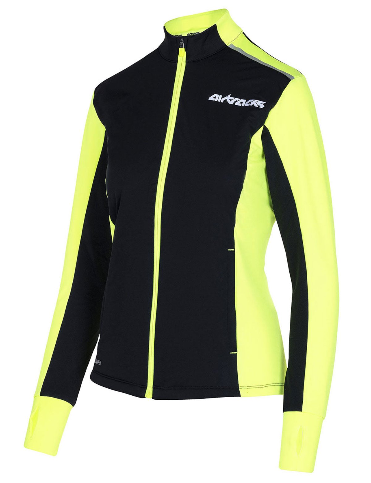 airtracks-pro-line-maillot-running-femme-s-noir-n-on-thermique image 5