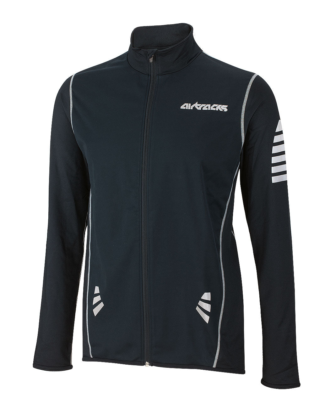 airtracks-v-lo-maillot-v-lo-hiver-thermique-noir-gris-ml image 3