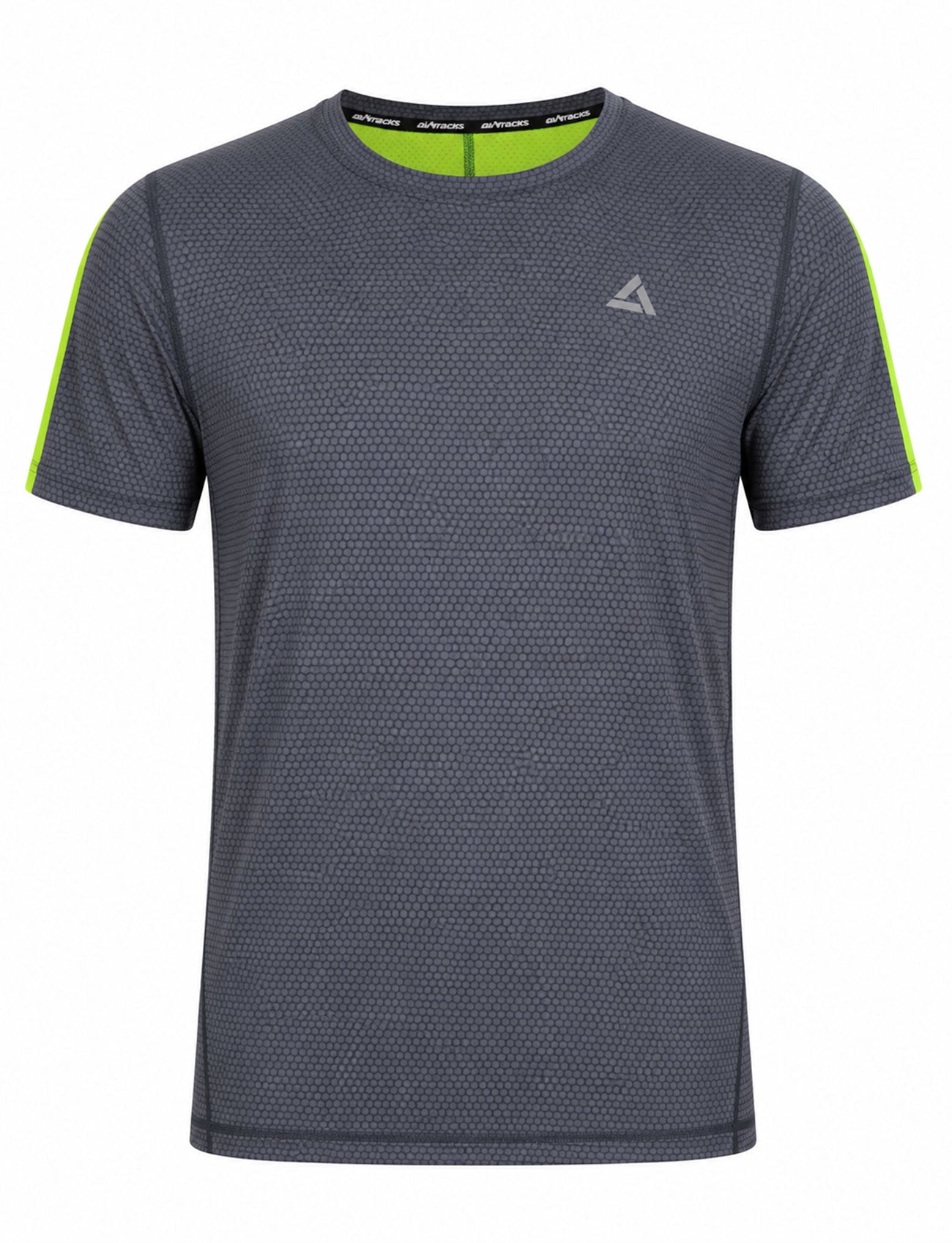 airtracks-pro-line-t-shirt-running-homme-gris-n-on-respirant image 1