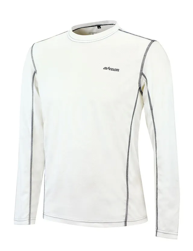airtracks-pro-air-t-shirt-running-blanc-manches-longues-s image 1