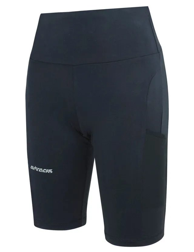 airtracks-pro-team-collant-running-court-femme-tight-noir-taille-m image 1