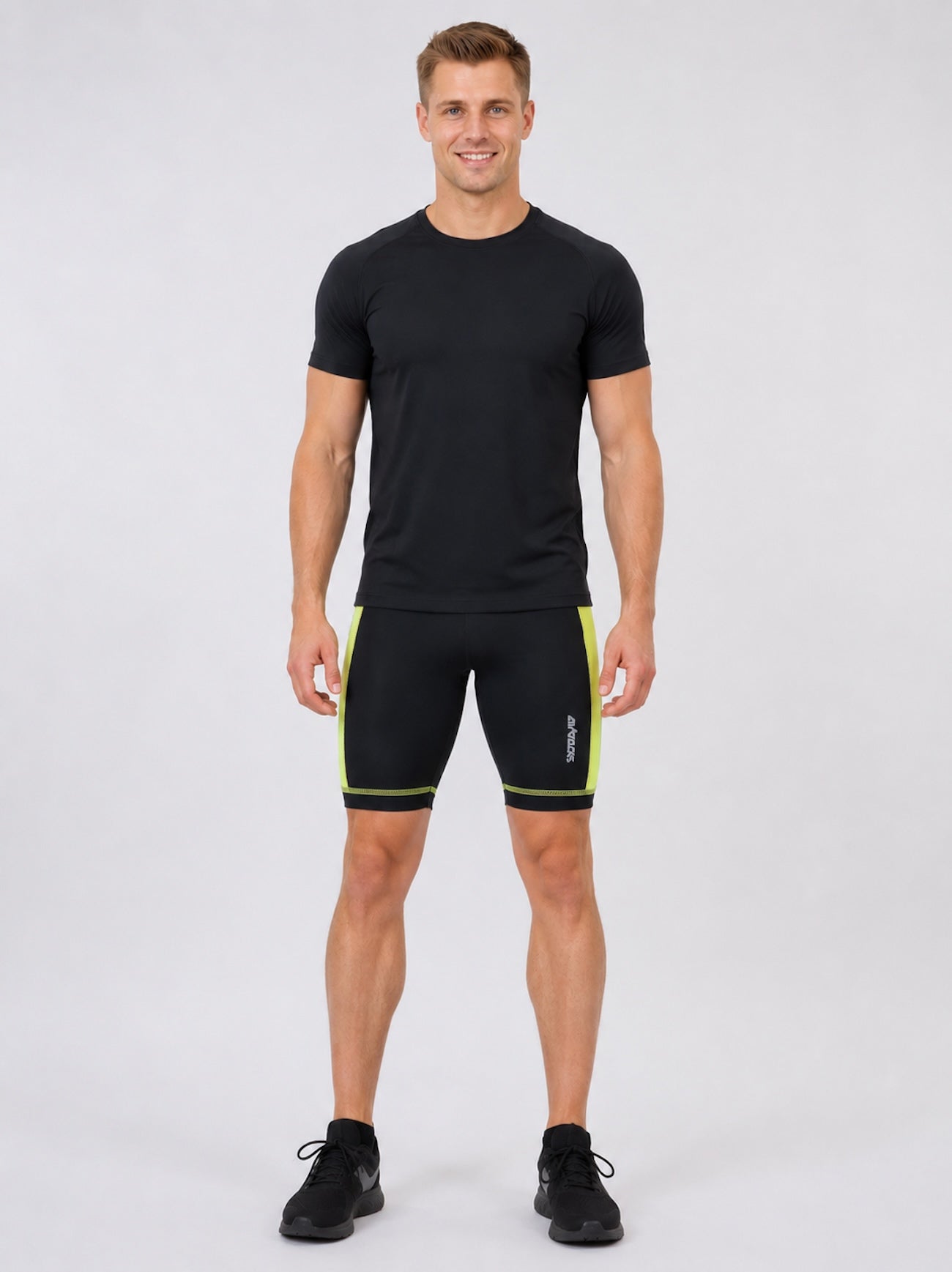 airtracks-pro-air-short-running-noir-n-on-taille-l image 1