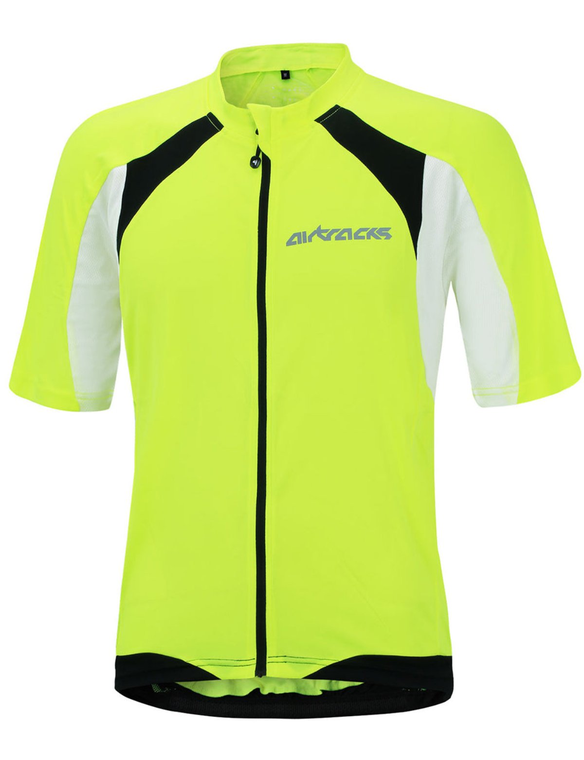 airtracks-pro-maillot-v-lo-homme-manches-courtes-blanc-n-on image 1