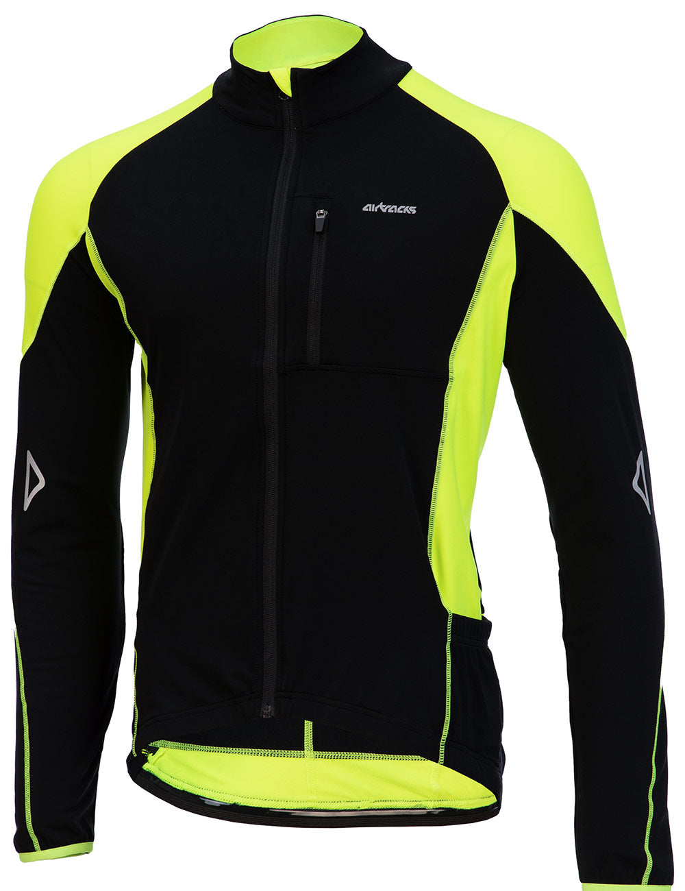 airtracks-v-tements-de-v-lo-maillot-pro-t-maillot-thermique-noir image 3