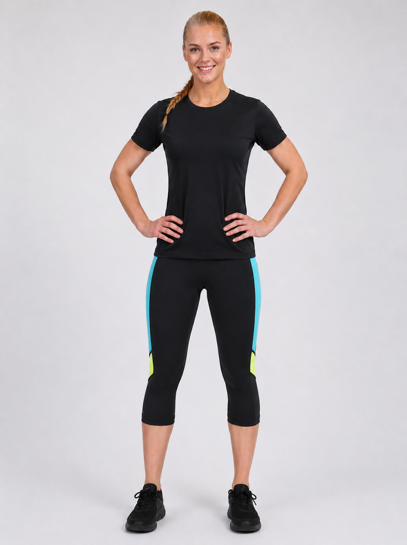 airtracks-pantalon-course-femme-3-4-noir-n-on-poche image 1