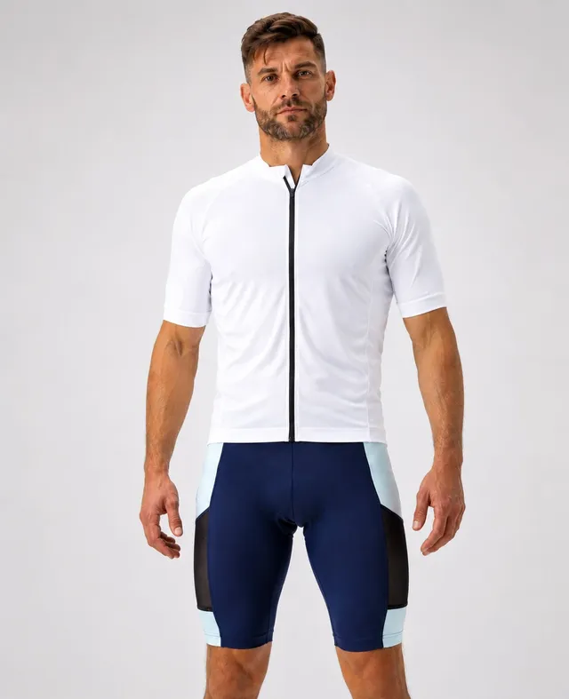 airtracks-tight-pro-team-collant-running-court-bleu image 1