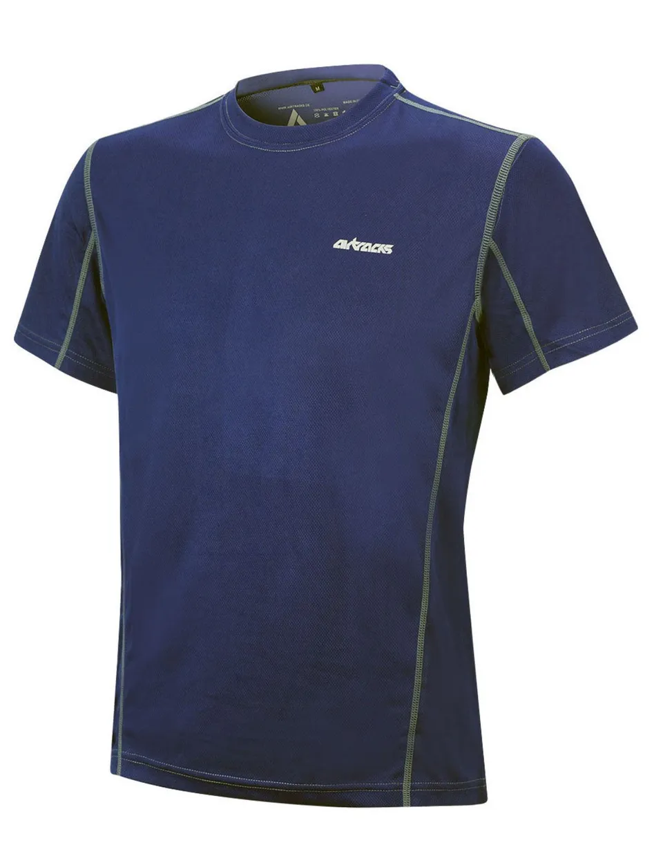 airtracks-pro-air-t-shirt-running-bleu-marine-respirant image 1