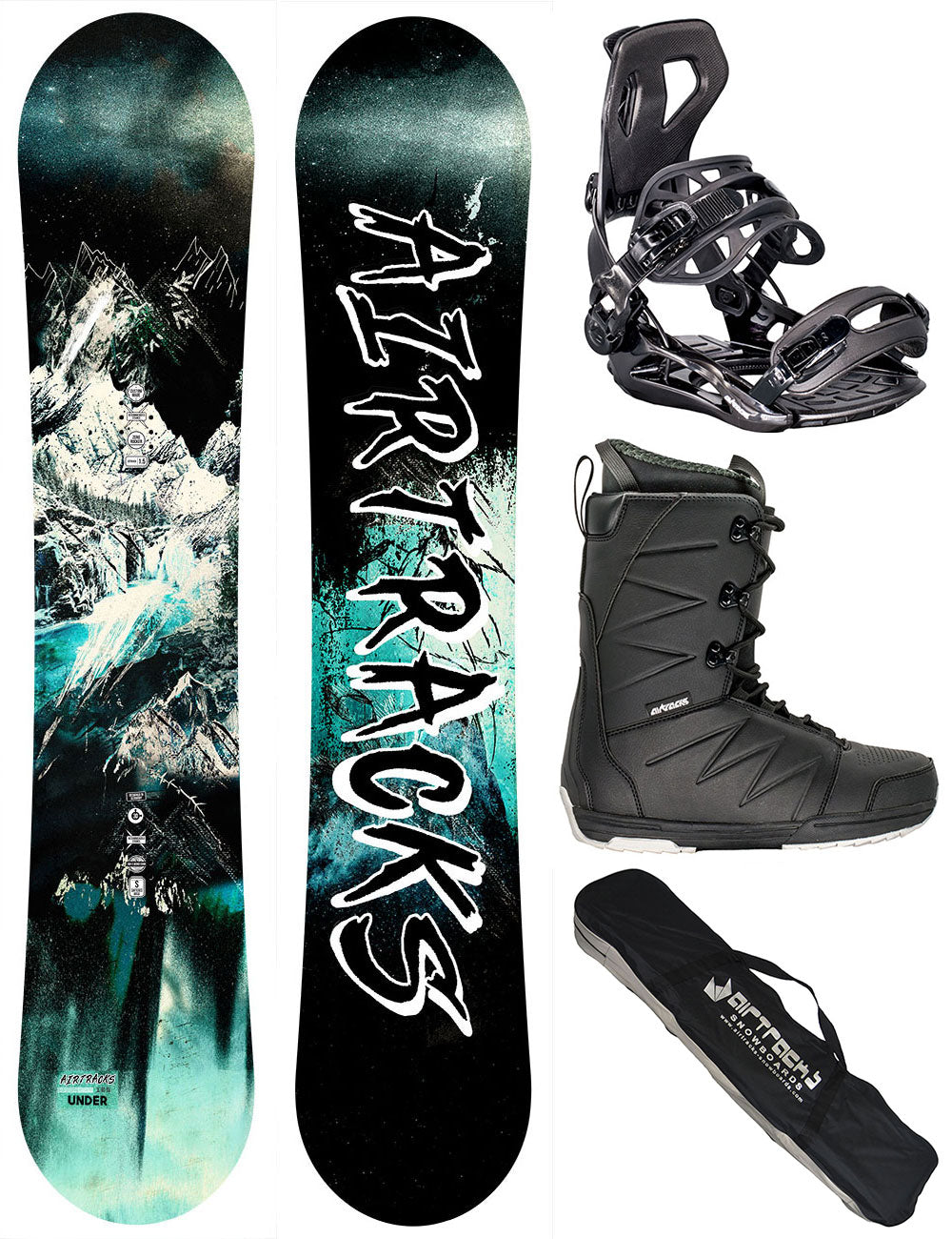 airtracks-under-zero-set-snowboard-homme-wide-boots image 1