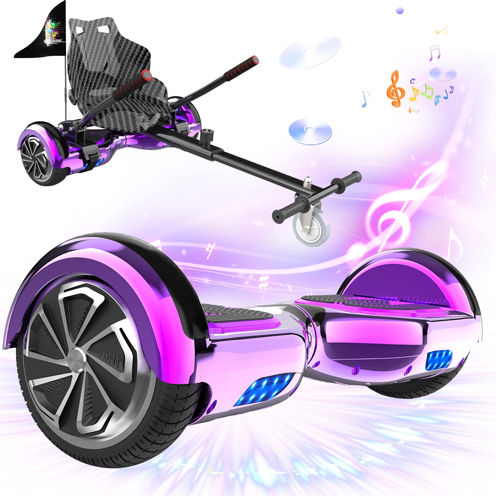 hitway-hoverboard-6-5-pouces-bluetooth-hoverkart image 1