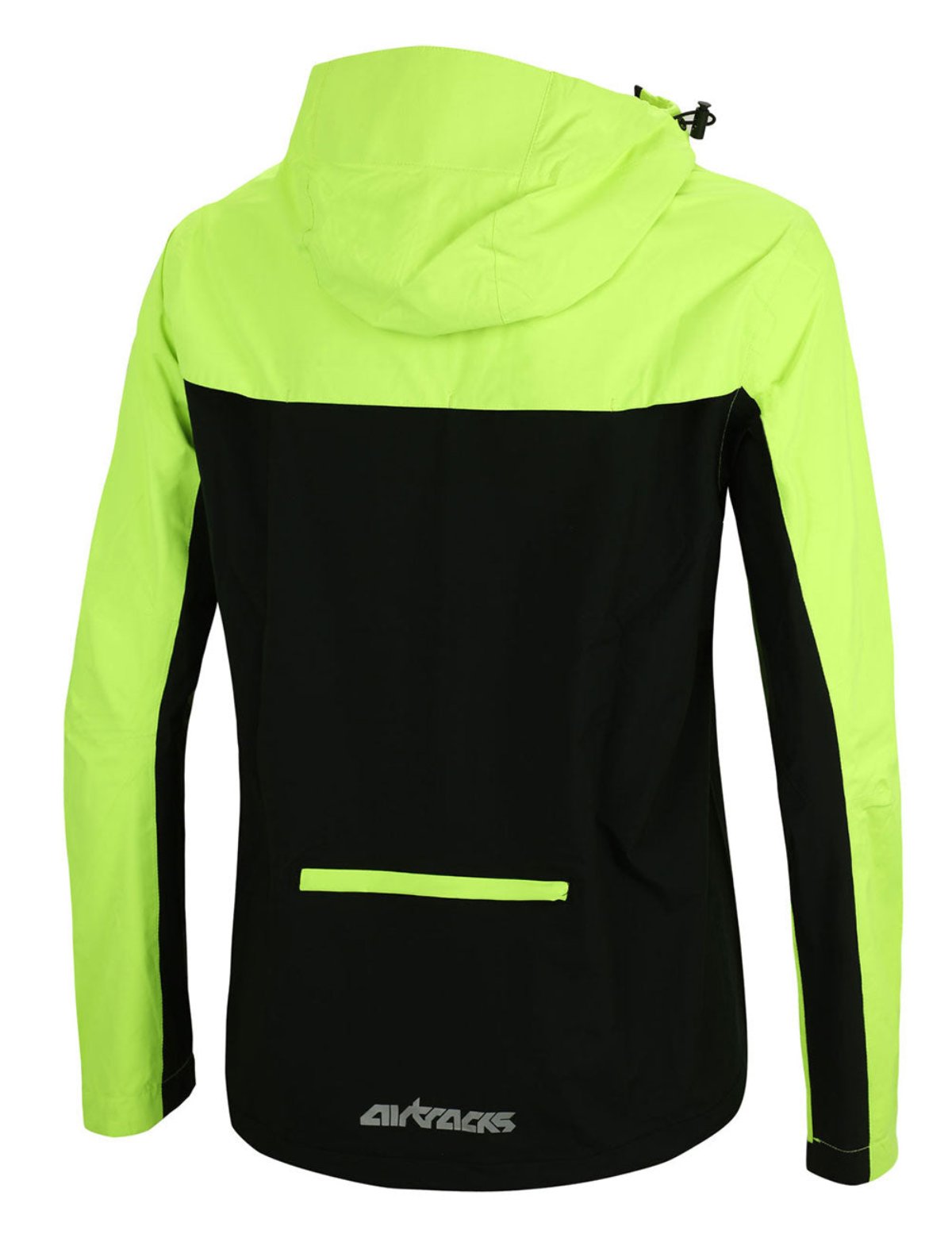airtracks-v-tements-de-v-lo-veste-pluie-v-lo-noir-n-on-imperm-able image 3