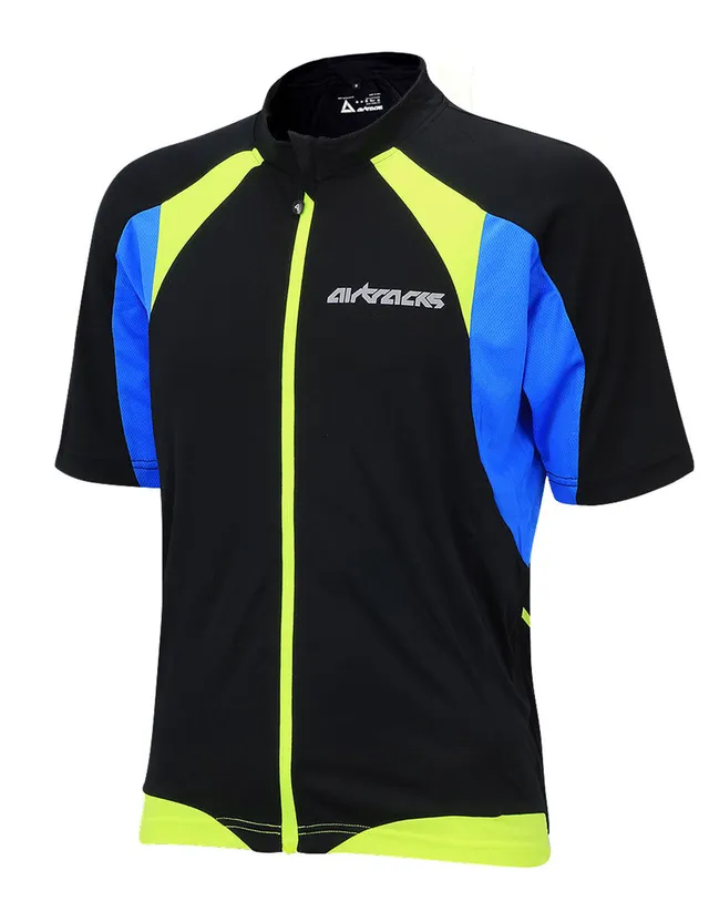 airtracks-pro-maillot-v-lo-homme-noir-n-on-manches-courtes-m image 1