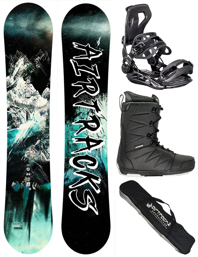 airtracks-under-zero-set-snowboard-homme-wide-boots image 1