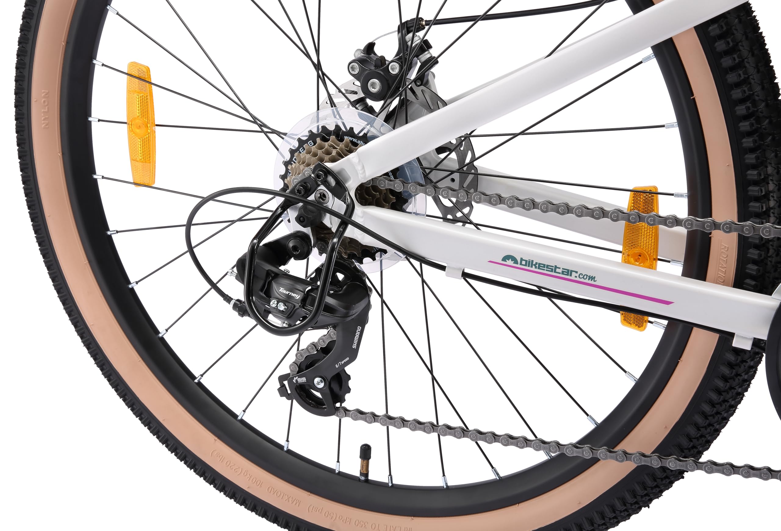 bikestar-vtt-adulte-26-21-vitesses-shimano-disque-cadre-13 image 5