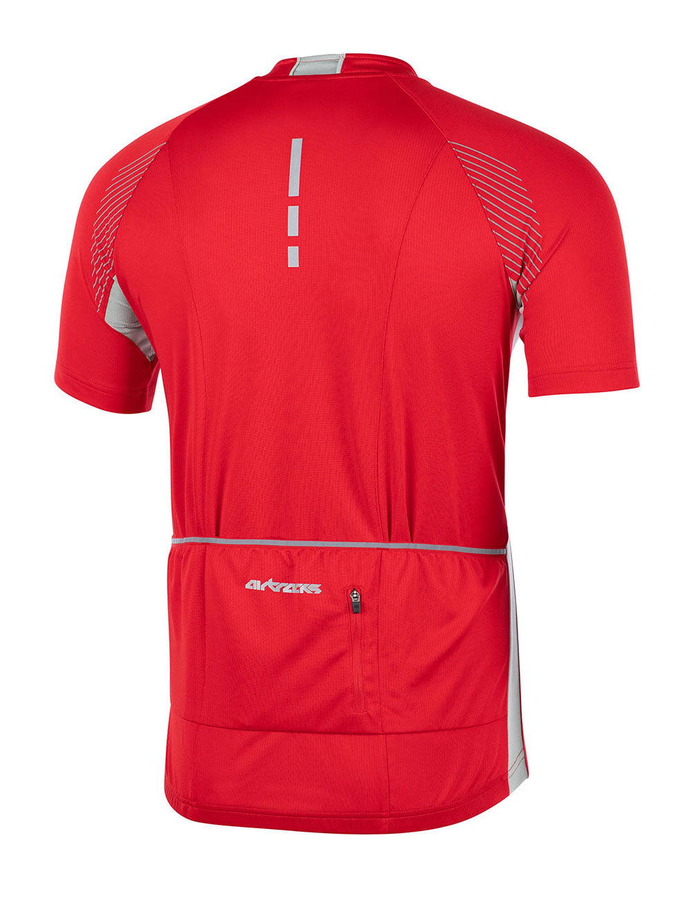 airtracks-team-ii-maillot-v-lo-homme-m-rouge-gris-respirant image 3