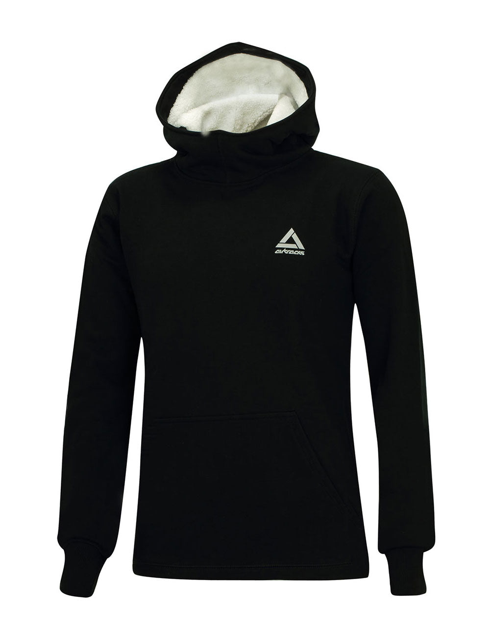 airtracks-comfort-line-sweat-capuche-noir-homme-l-polaire-320g image 1