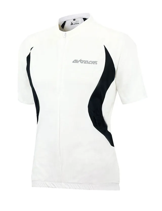 airtracks-team-maillot-v-lo-manches-courtes-blanc-t image 1