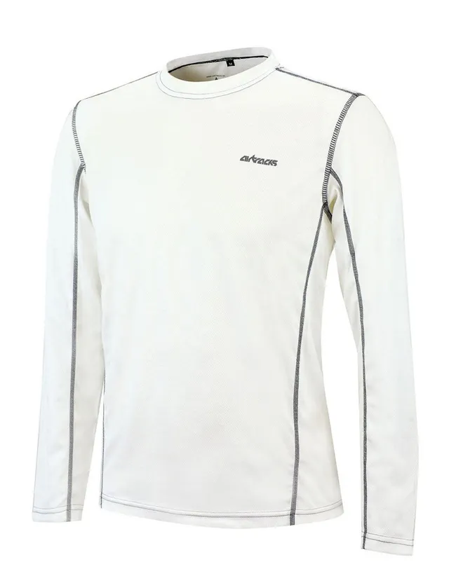 airtracks-pro-air-chemise-running-manches-longues-blanc-s-chage-rapide image 1
