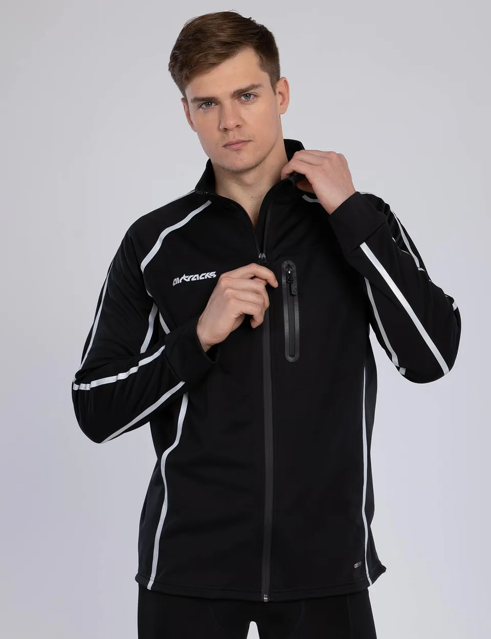 airtracks-air-tech-ii-veste-v-lo-thermique-softshell-noire image 1