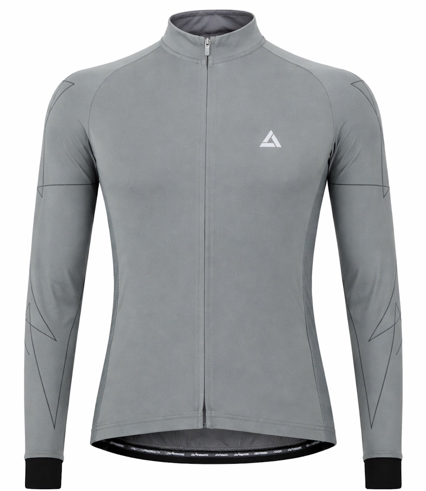 airtracks-pro-line-maillot-v-lo-homme-gris-noir-manches-longues image 1