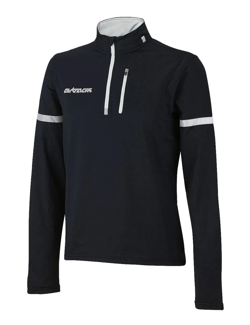 airtracks-maillot-v-lo-manches-longues-noir-thermique-l image 1