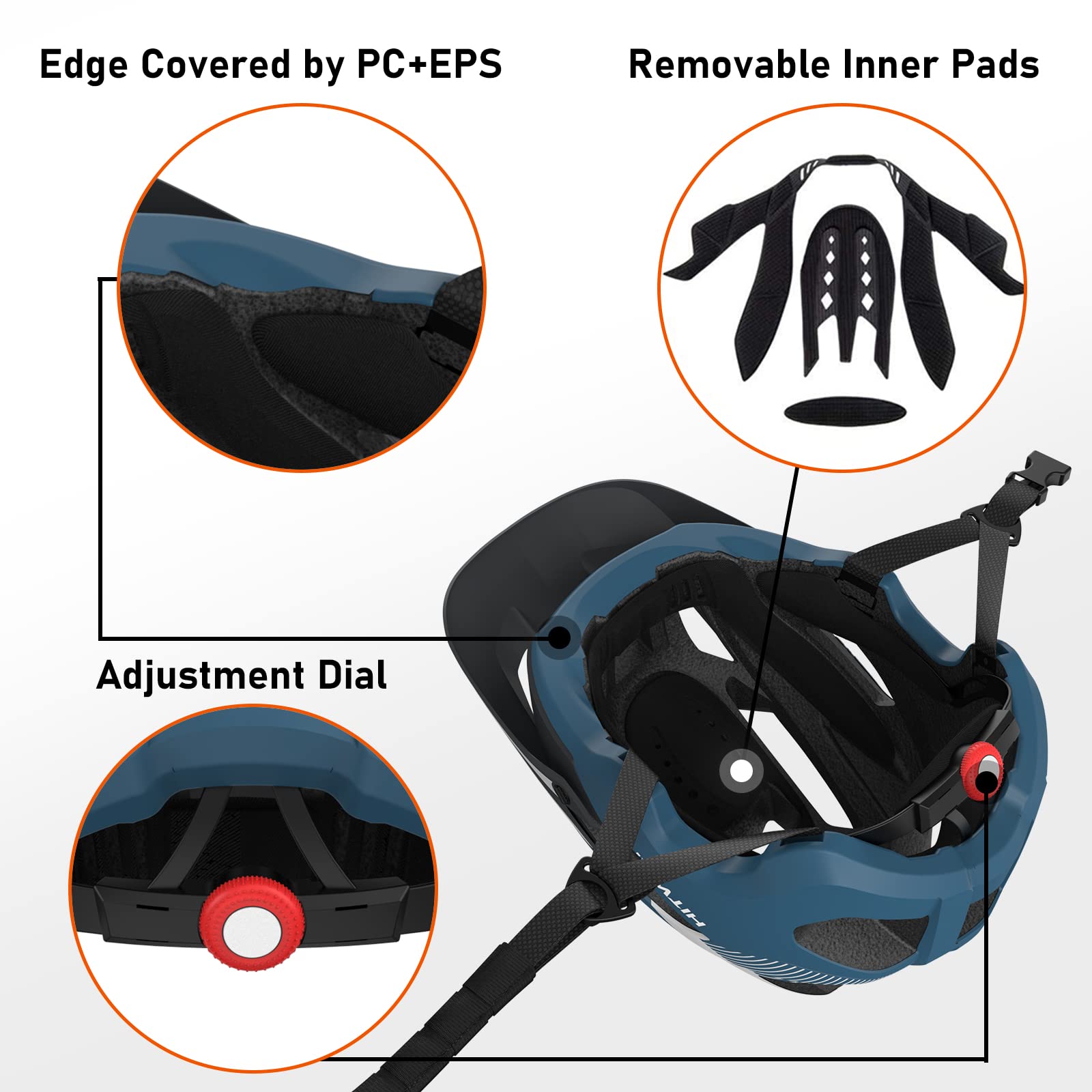 hitway-e-bike-accessories-casque-v-lo-58-61-cm-visi-re-ce image 6