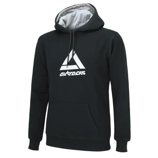 airtracks-team-pro-sweat-capuche-hiver-homme-noir-coton image 1