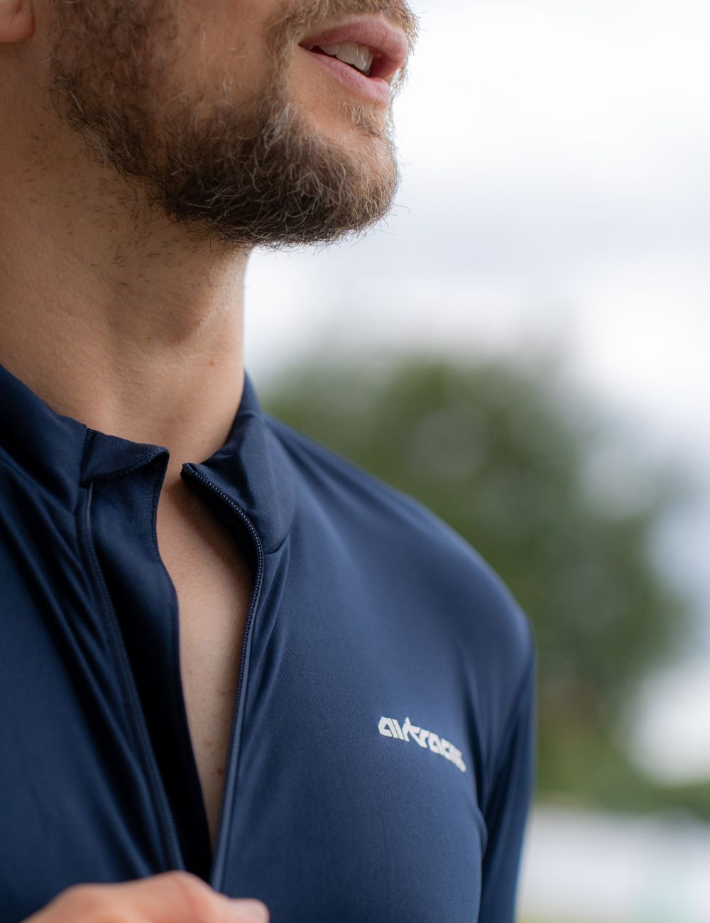 airtracks-air-tech-ii-maillot-v-lo-manches-courtes-bleu-navy image 4