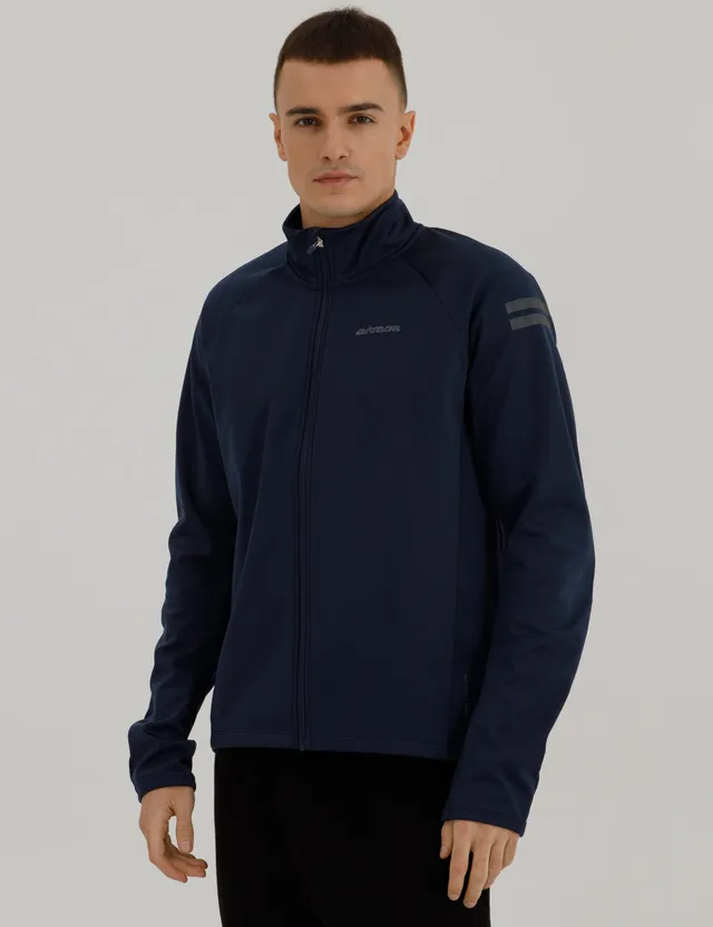 airtracks-active-comfort-veste-v-lo-homme-hiver-bleu-softshell image 1
