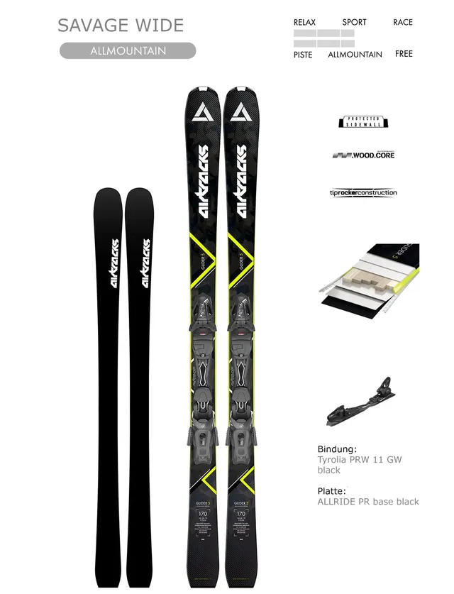 airtracks-savage-pro-ski-freeride-allmountain-tyrolia-pr11-gw image 1