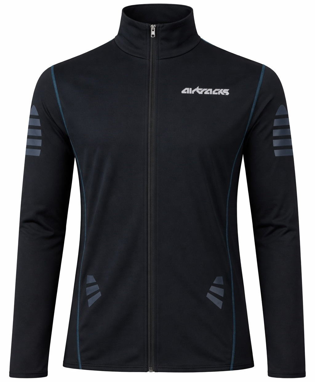 airtracks-pro-maillot-v-lo-hiver-homme-noir-bleu image 1