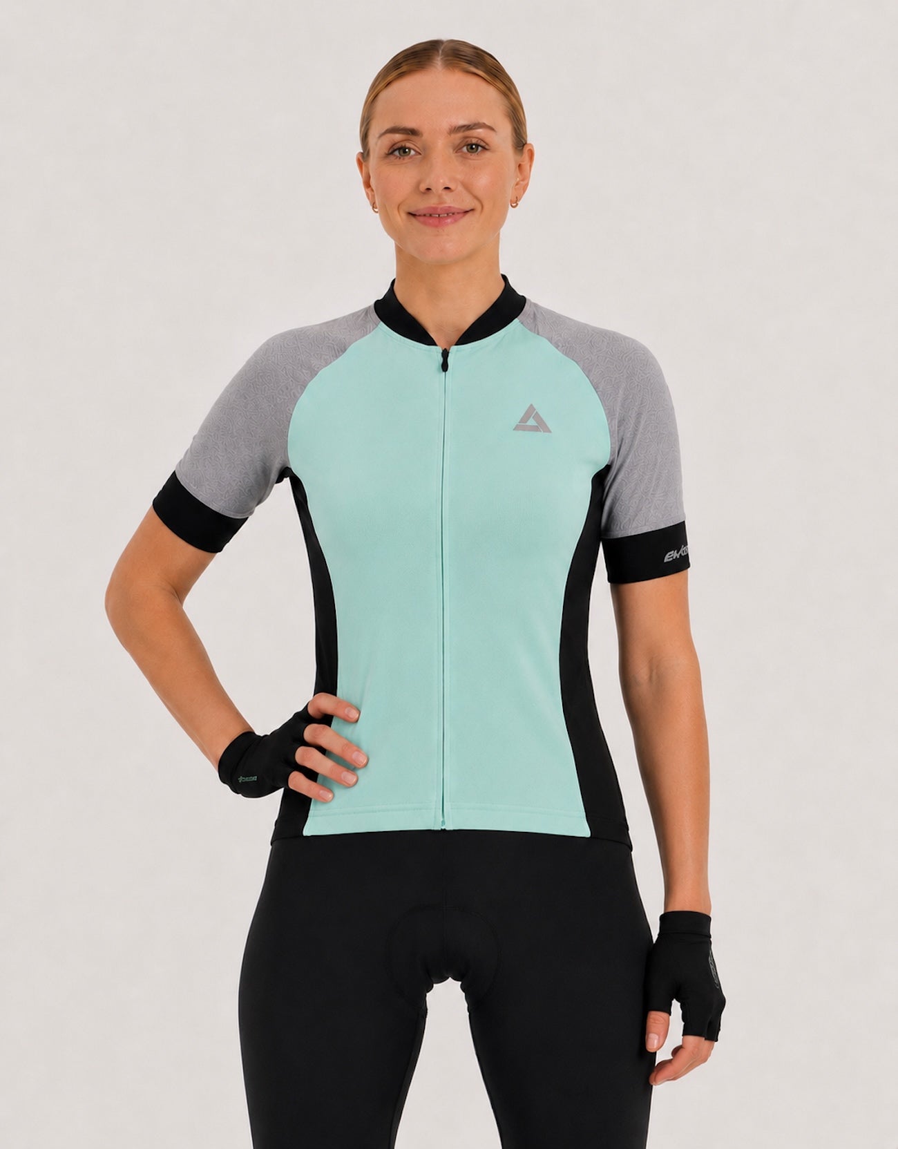 airtracks-pro-line-maillot-v-lo-femme-manches-courtes-bleu image 1