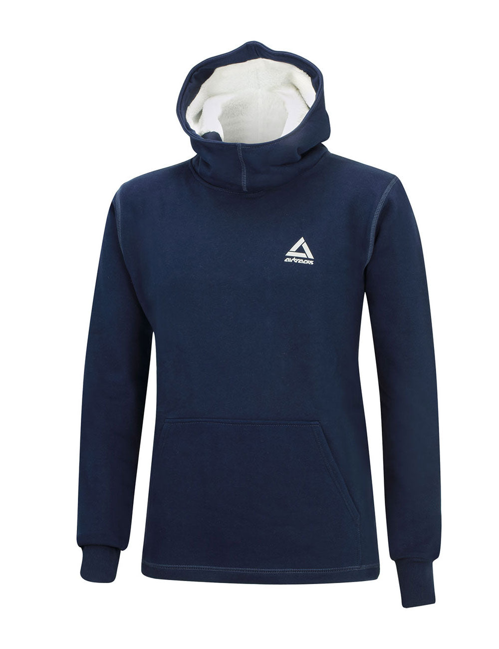 airtracks-streetwear-sweat-capuche-homme-bleu-marine-coton image 1