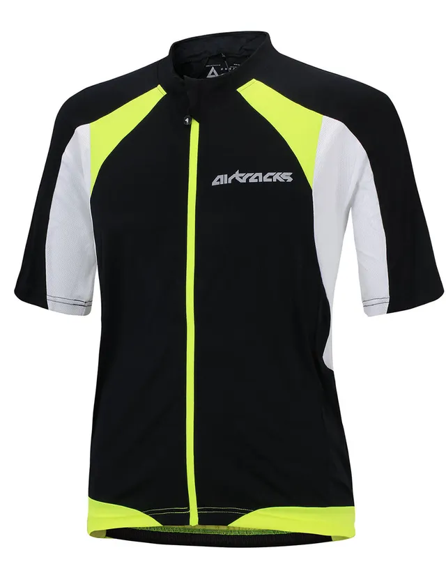 airtracks-pro-t-maillot-v-lo-noir-blanc-3-poches image 1