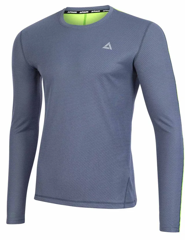 airtracks-pro-line-t-shirt-running-gris-n-on-manches-longues image 1