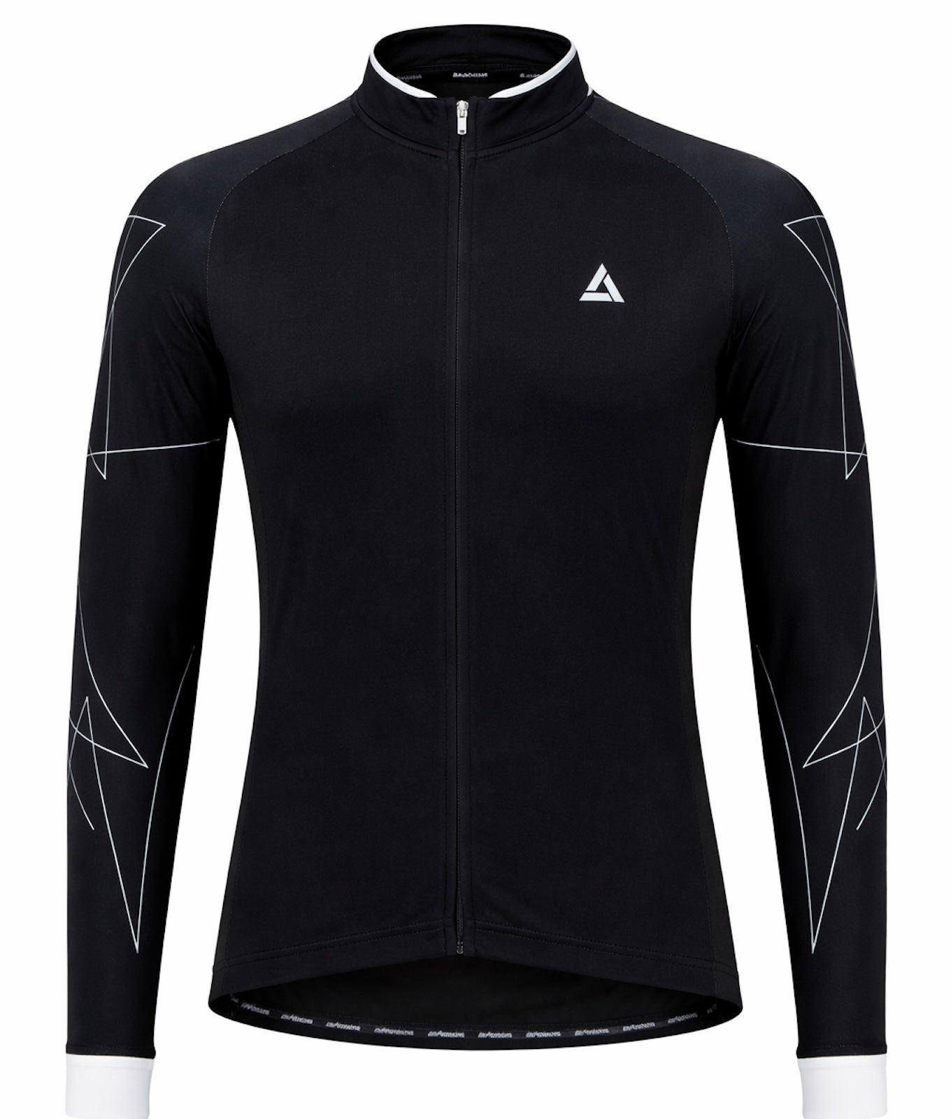 airtracks-pro-line-maillot-v-lo-manches-longues-noir-blanc image 3