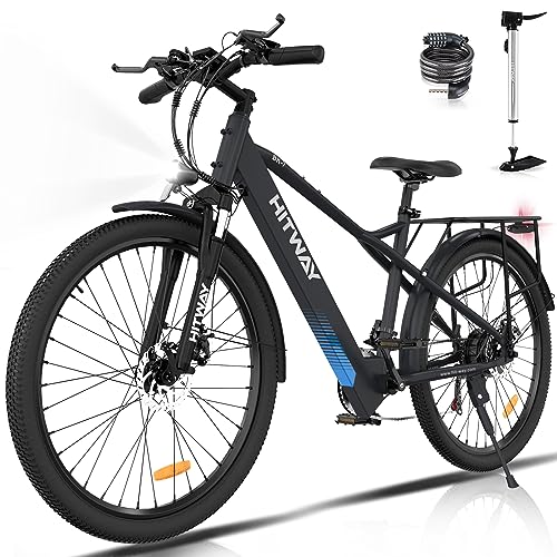 hitway-bk7-vtt-lectrique-26-36v-12ah-250w-noir-7-vitesses image 8