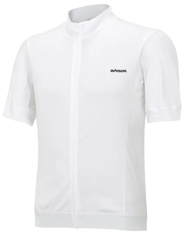 airtracks-air-tech-ii-maillot-v-lo-homme-blanc-manches-courtes image 1