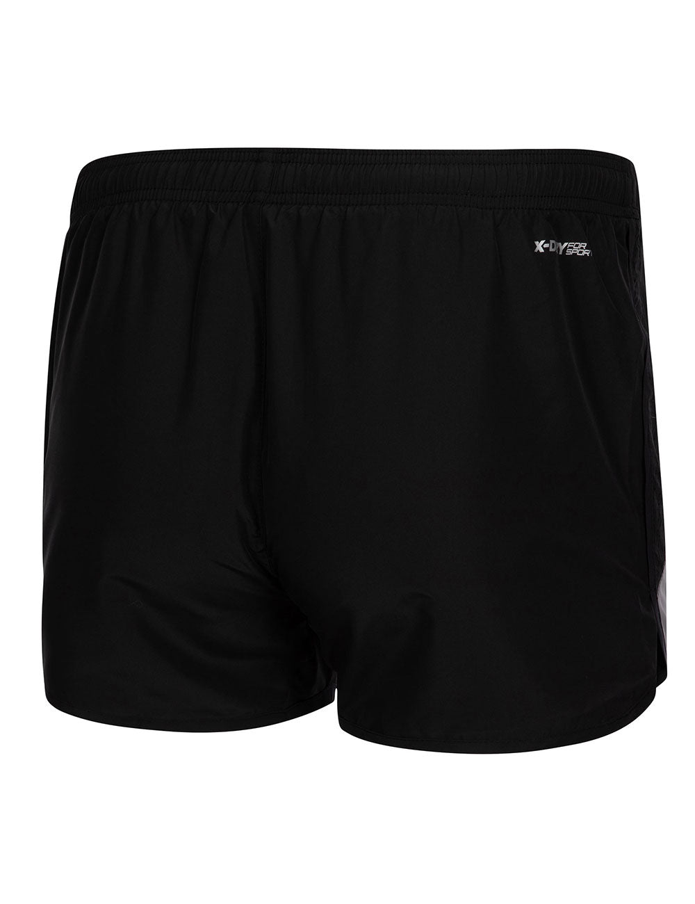 airtracks-v-tements-de-course-short-running-noir-gris-r-fl-chissant image 2